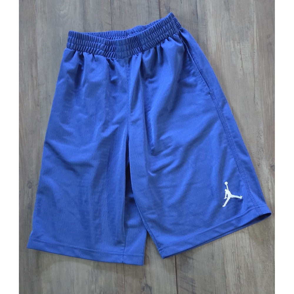 Air Jordan Nike Jumpman Blue Basketball Shorts Youth M (10-12 years)